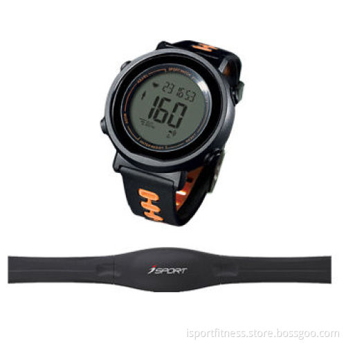 5.3Khz heart rate monitor with chest strap